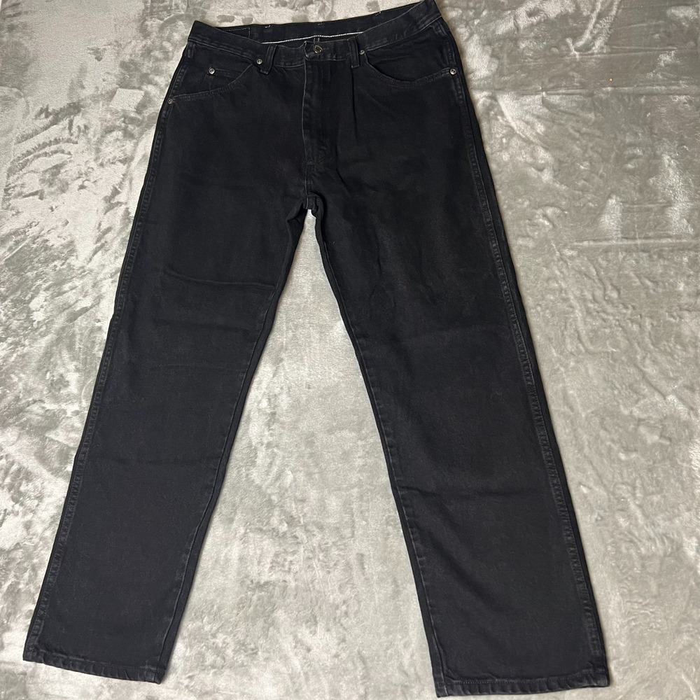 Wrangler Men’s Straight Jeans - Black